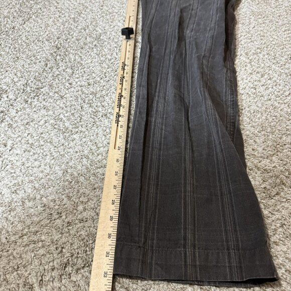 Masons Pants Mens Large Gray Stripe 100% Cotton Made In Italy Casual Chino - Picture 9 of 10